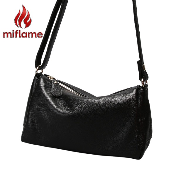 Luxury Bags Quiet - Torebka crossbody z prawdziwej skóry dla