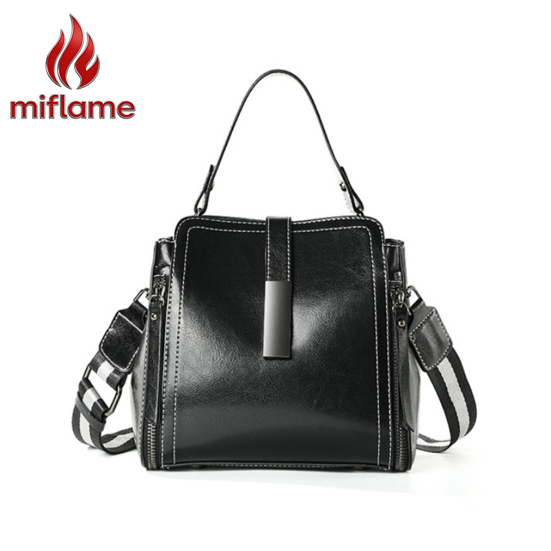 Luxury Bags Quiet - Torba crossbody z prawdziwej skóry dla