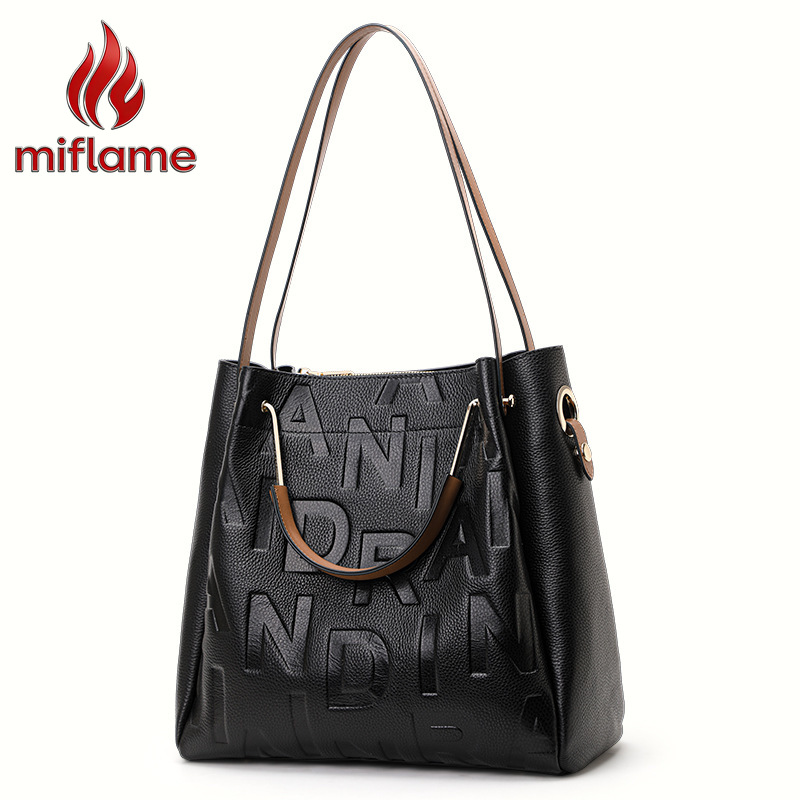 Luxury Bags Quiet - Damska torba na ramię, cichy luksus,