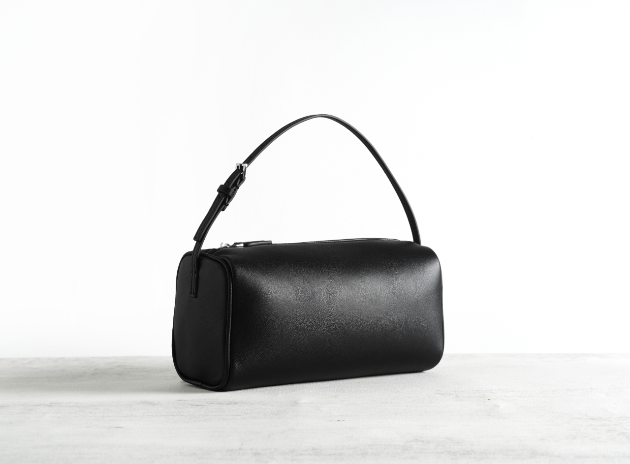 Luxury Bags Quiet - Damska minimalistyczna skórzana torba na ramię