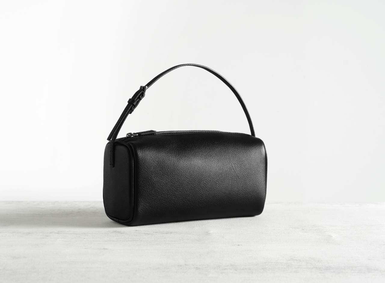 Luxury Bags Quiet - Damska minimalistyczna skórzana torba na ramię