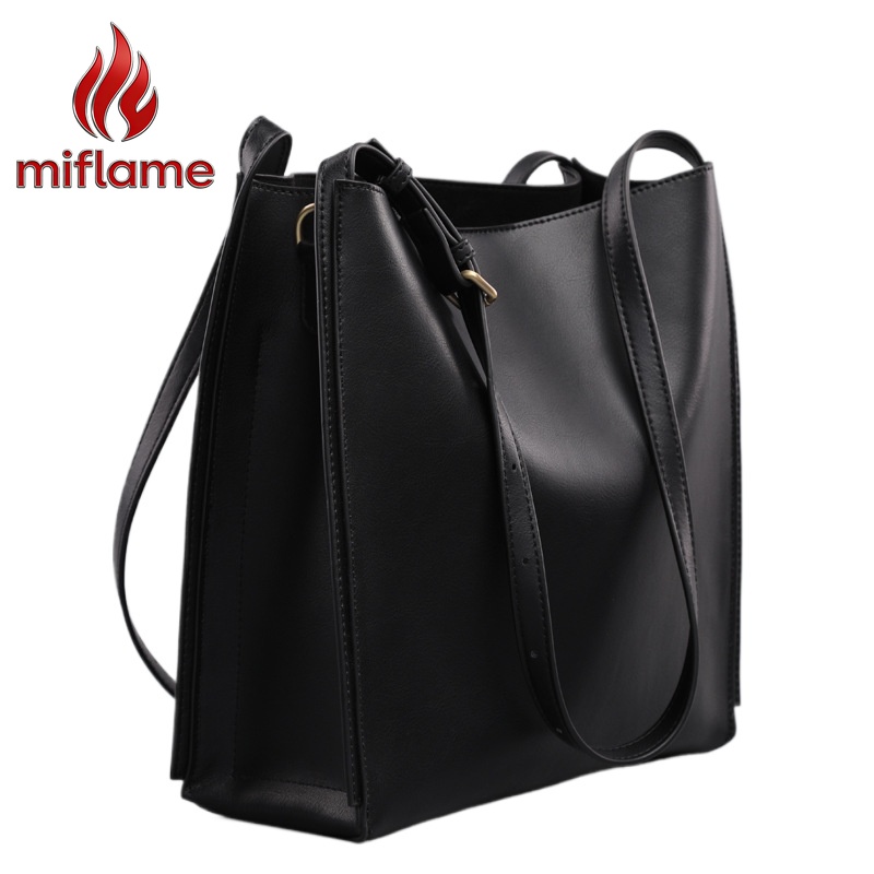 Luxury Bags Quiet - Torba typu bucket bag z prawdziwej