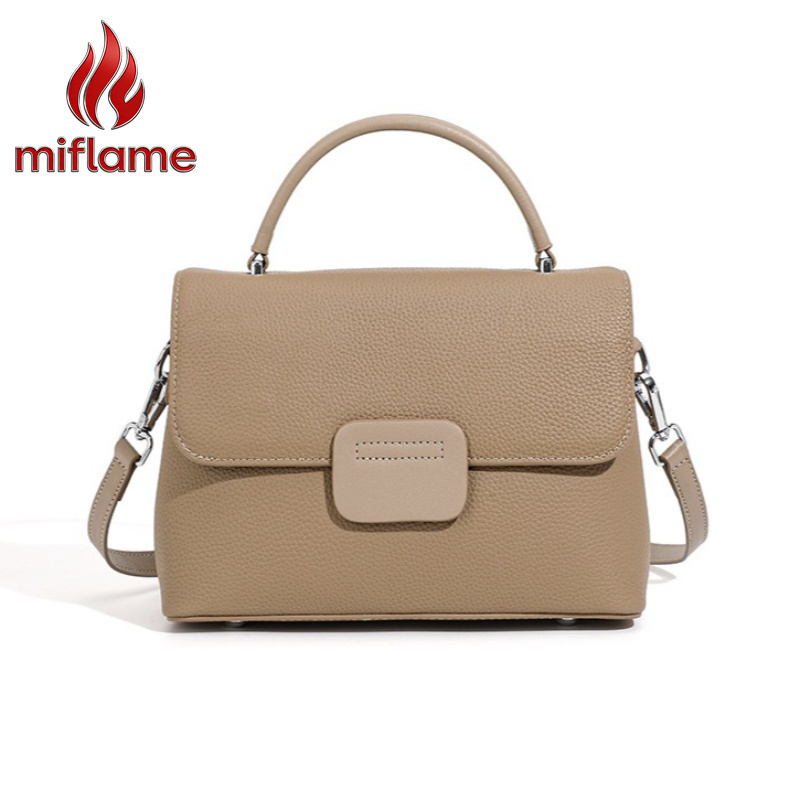Luxury Bags Quiet - Torebka na ramię z prawdziwej skóry