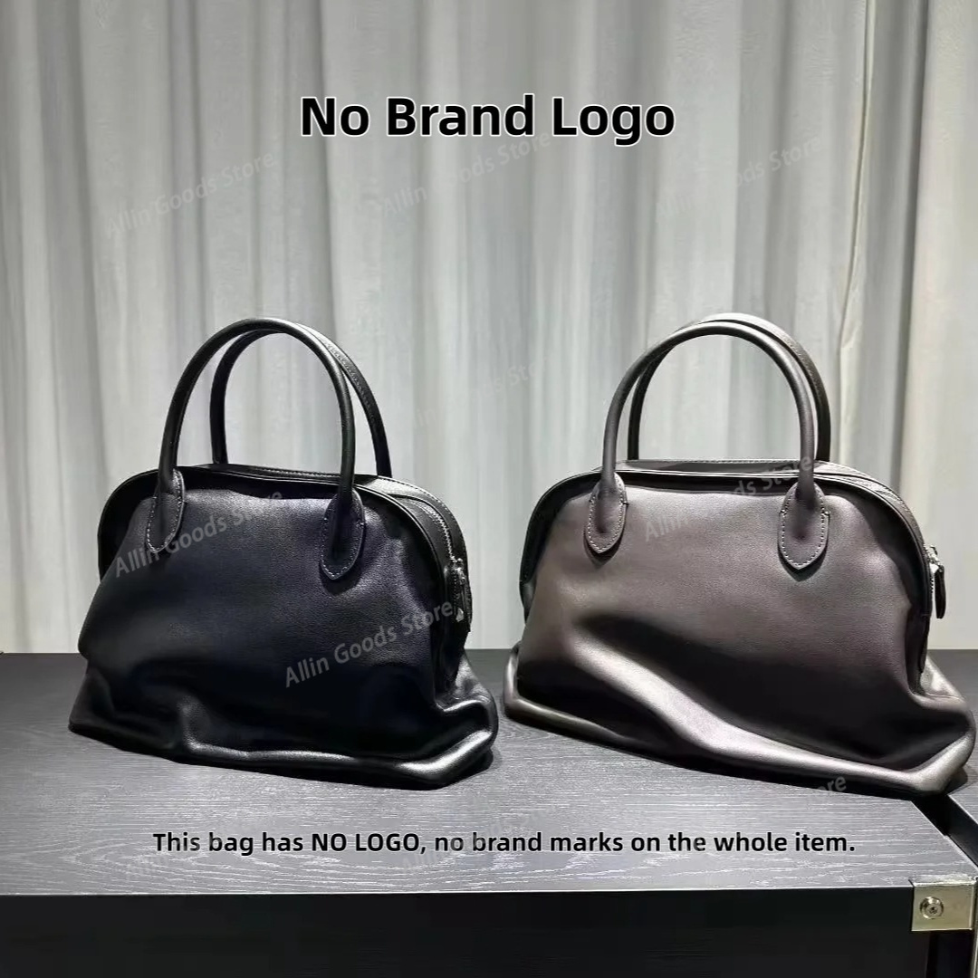 Luxury Bags Gr - Autentyczna skórzana mini torebka typu shell