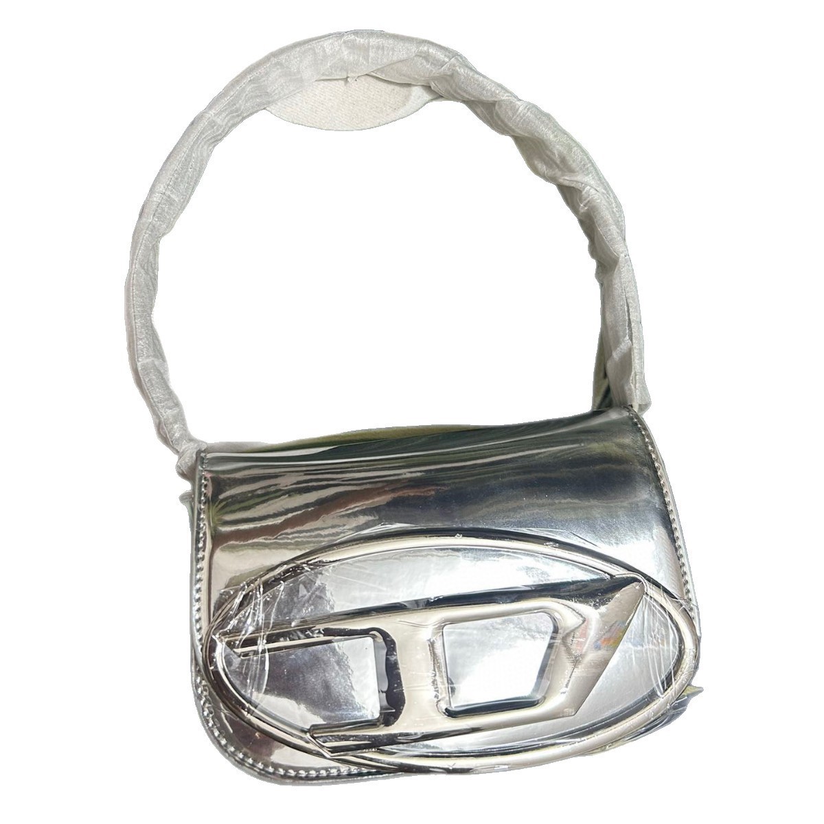 Czysto Biała Gładka Skórzana M – Luxury Bags White recenzja i cena