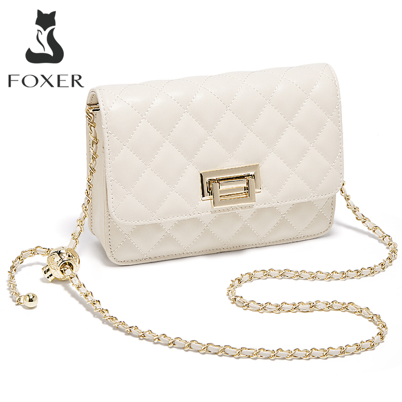 FOXER 2026 Damska Biała Pikowa – Luxury Bags White recenzja i cena
