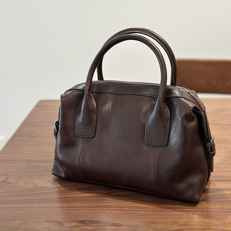Torba Boston ze skóry naturaln – Luxury Bags Quiet recenzja i cena