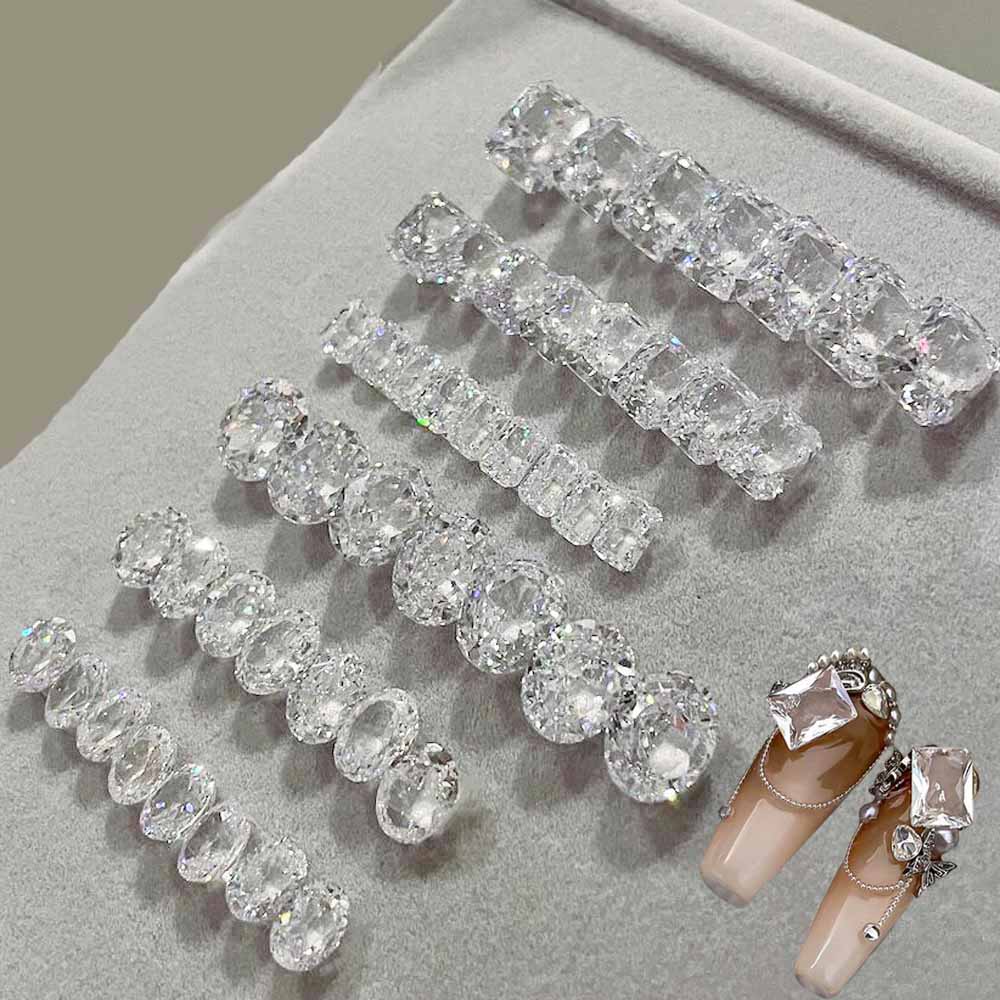 10 szt. Przezroczyste Okrągłe  – Luxury Bags White recenzja i cena