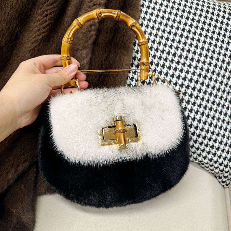 Torebki damskie z futra norek, – Luxury Bags Gr recenzja i cena